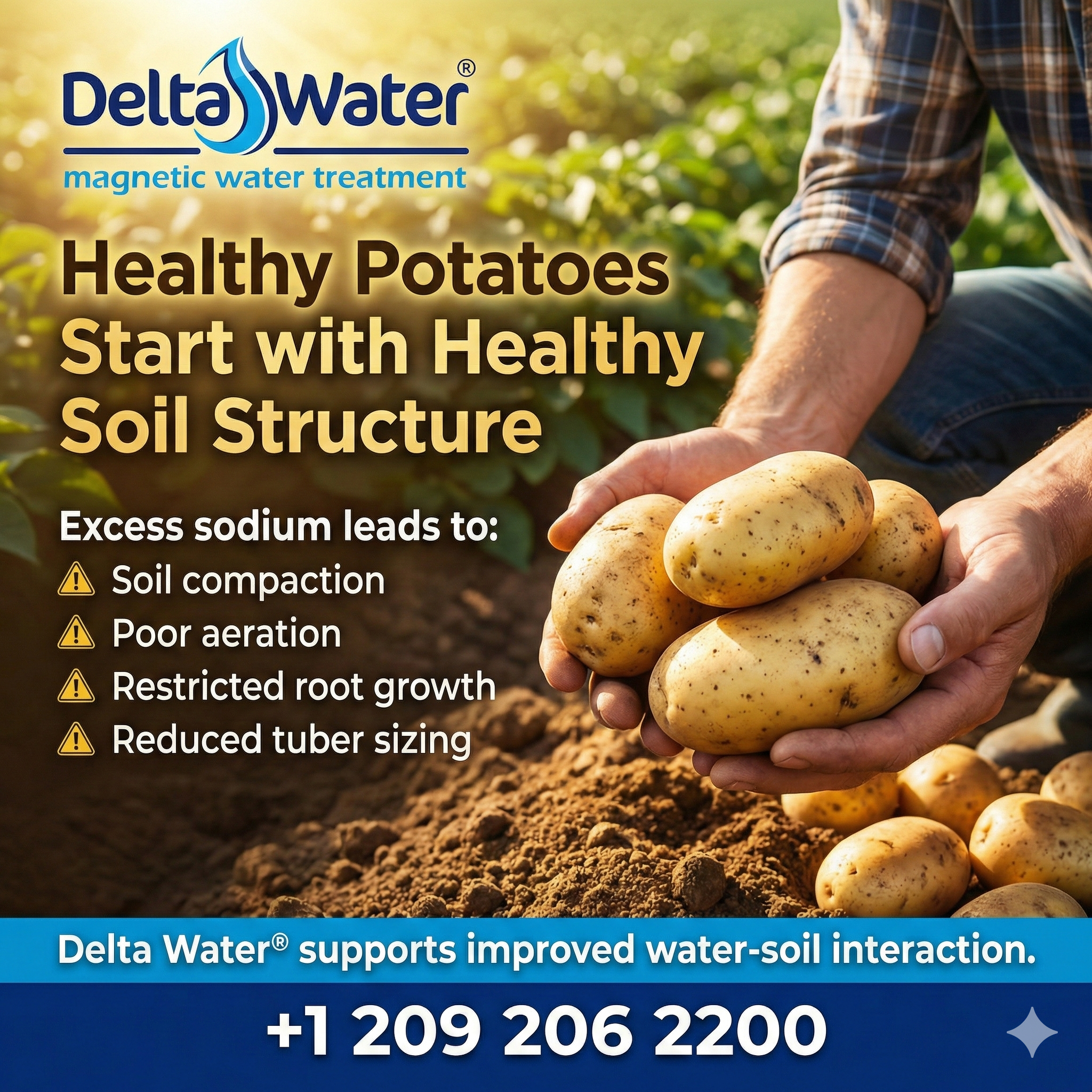 Delta Water Magnetic Device 1 Inch For Water Treatment