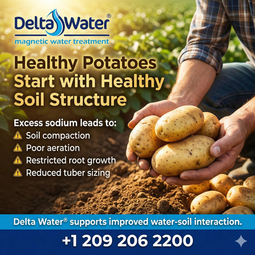 Delta Water Magnetic Device 1 Inch For Water Treatment